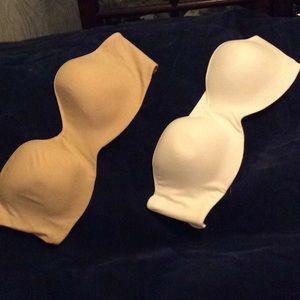 Strapless bras